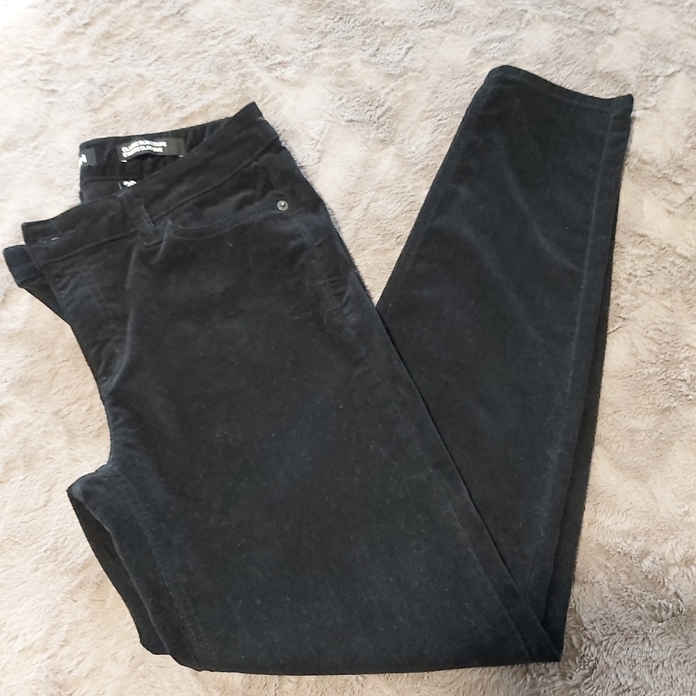 JOE Fresh Classic Slim Black Cordoroy Pants
